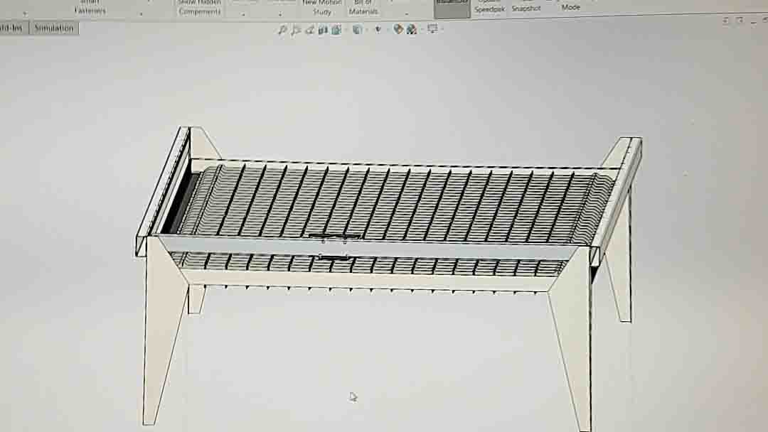 3D rendering of a new plasma table.